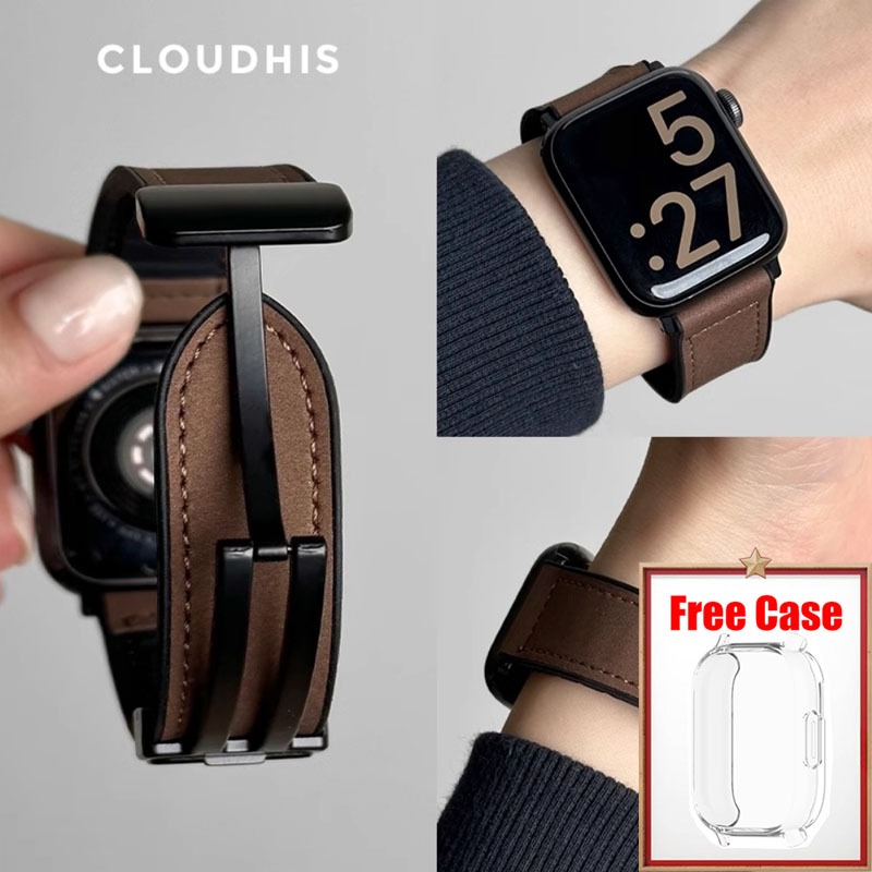 Dây đeo kính + da cho Xiaomi Redmi Watch 5 Active & Lite Dây đeo Vòng đeo tay từ tính cho Mi Watch 5