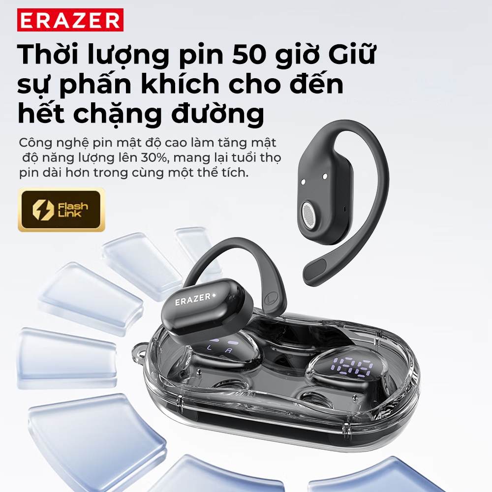 Lenovo Erazer XF56 AI Dịch Tai nghe Bluetooth 6.0 Tai Nghe Phiên Dịch không dây Tai nghe thể LED IPX5 Chất lượng âm thanh HIFI chống nước | BigBuy360 - bigbuy360.vn