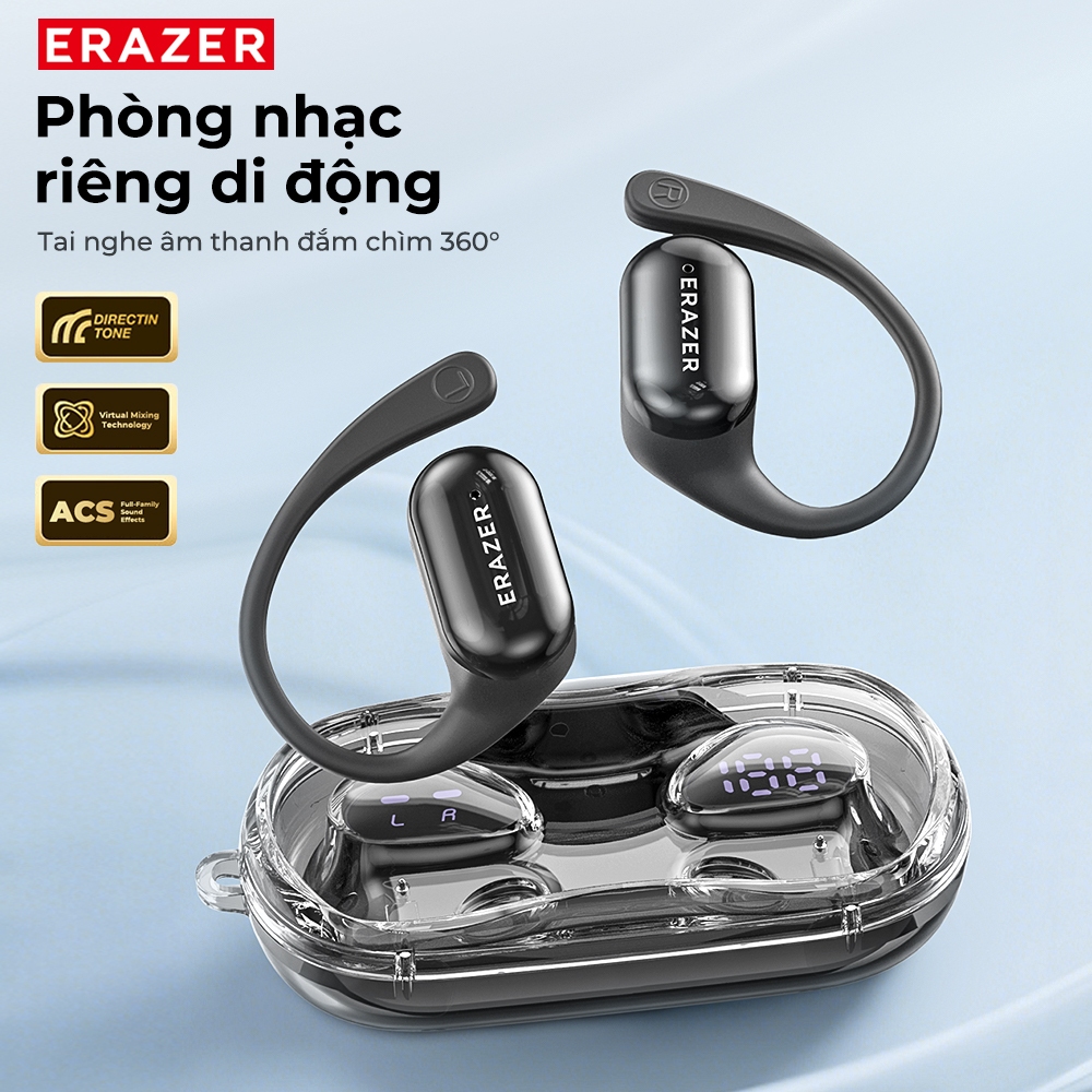 Lenovo Erazer XF56 AI Dịch Tai nghe Bluetooth 6.0 Tai Nghe Phiên Dịch không dây Tai nghe thể LED IPX5 Chất lượng âm thanh HIFI chống nước | BigBuy360 - bigbuy360.vn