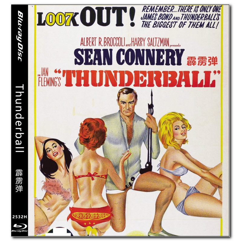 [Tiếng Anh] Blu-ray HD Movie 4K UHD 1080P Thunderball 4K