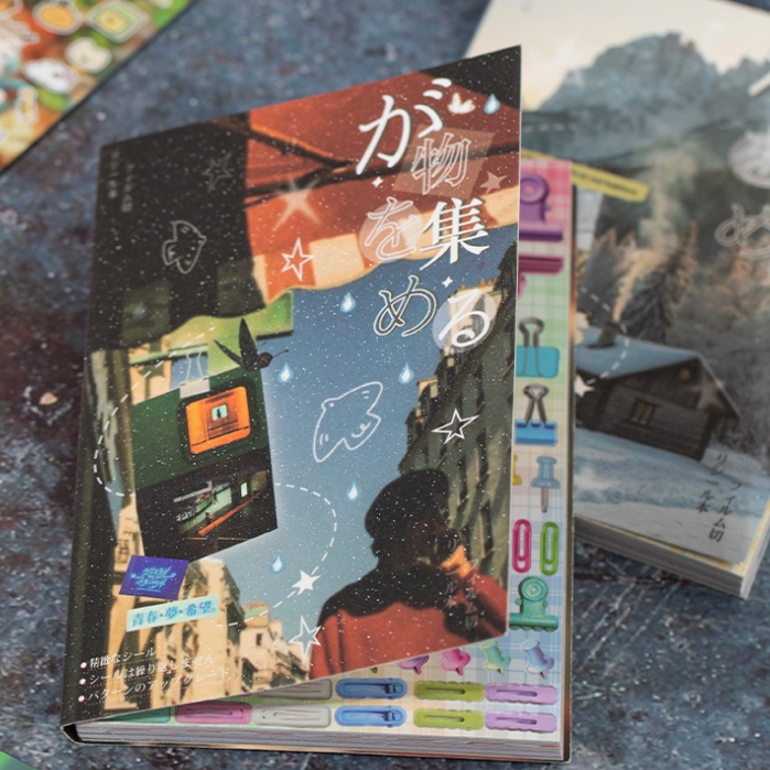 |Cắt Nhân Vật OHAYA Phim Trơn Nhật Bản Sách Chất Liệu Sổ Tay diy Trang Trí Cuckoo Thẻ Sticker pxa3 |