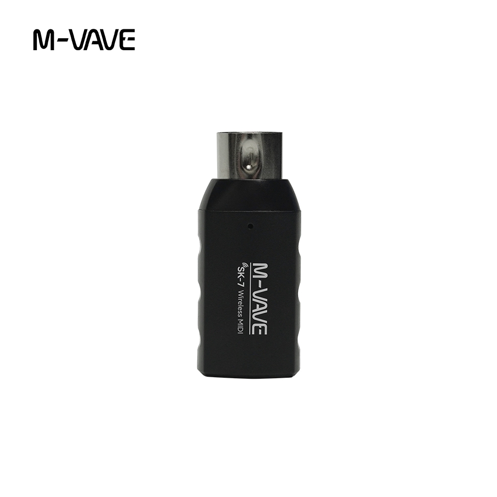 Bộ thu / phát MIDI không dây có thể sạc lại M-VAVE, bộ chuyển đổi MIDI 5 chân
