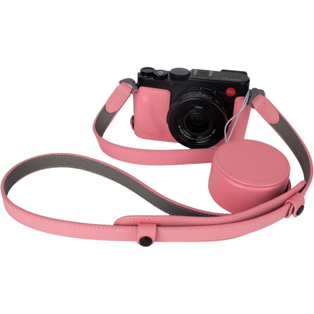 Bộ vỏ máy ảnh cho máy ảnh Leica D-LUX8, dành cho Leica DLUX8 Half Case D-LUX 8 Vỏ máy ảnh có nắp ống