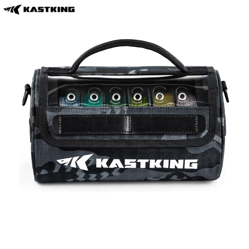 Túi quản lý dòng KastKing BaitSpace, Túi lưu trữ dây câu có Nylon chống nước, Cửa sổ xem rõ ràng, Bộ