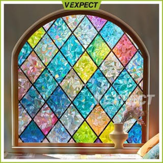 Decal Dán Kính Cầu Vồng, Miếng Dán Kính Không Dính, Dán Kính Chống Nhìn Trộm, Giấy Dán Kính Chống Nắng