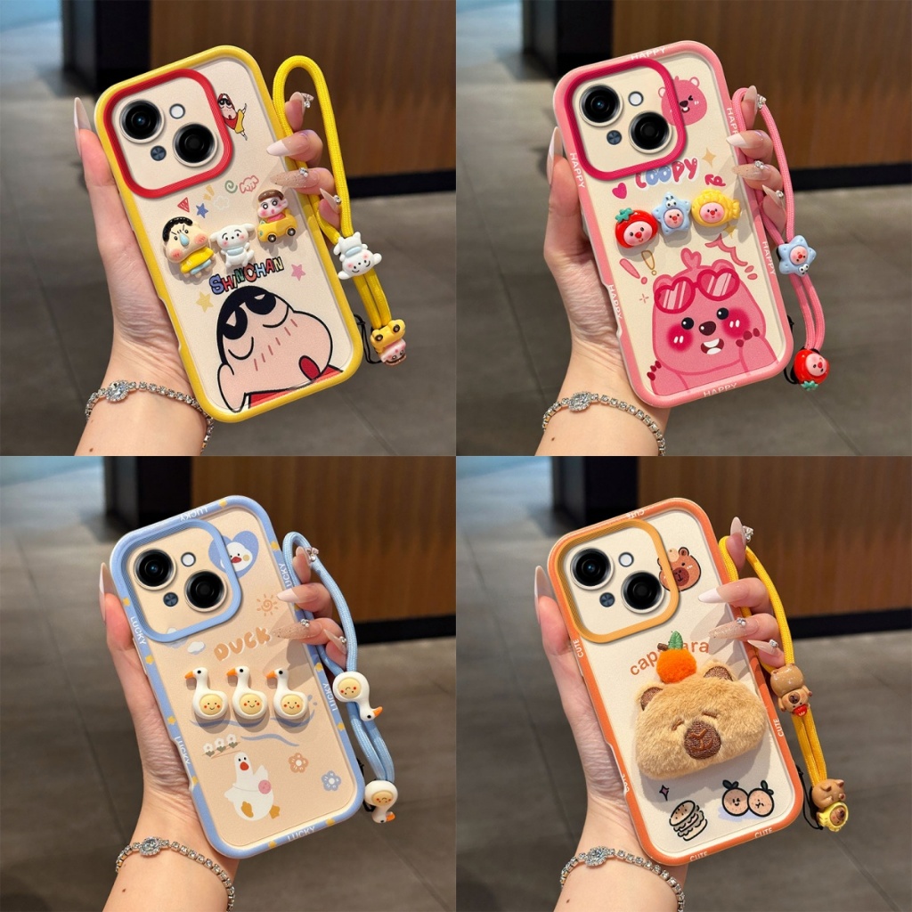 Vỏ TECNO SPARK GO 1 SPARK GO 1S TECNO SPARK GO 2025 Anime Hoạt Hình Silicon Mềm Vỏ Điện Thoại TYKP