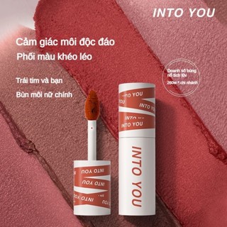  INTO YOU Son Môi Bùn Trái Tim Màu Đất Sét Lì Làm Trắng Mịn Như Nhung Thương Hiệu INTO YOU 