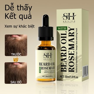 Dầu Râu SEVICH Với Serum Tăng Trưởng Râu Hương Thảo Dầu Nuôi Dưỡng 30ML