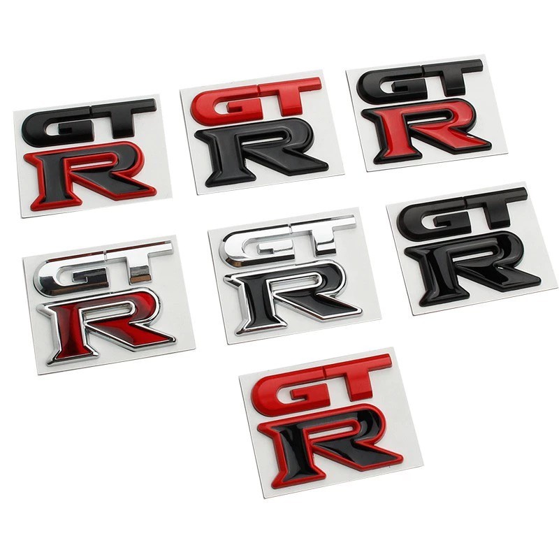 Dành Cho Mới NISSAN GTR 3D Kim Loại