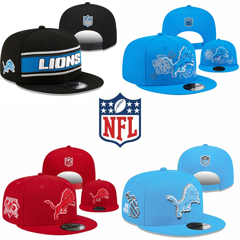 Mũ Snapback Detroit Lions Mũ vải thông thường