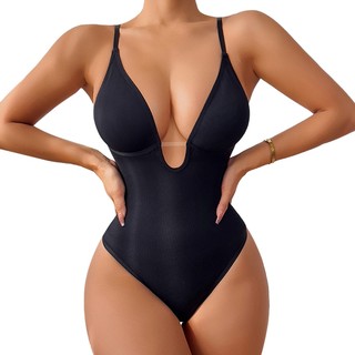 WECHERY Corset Giảm Béo Body Shapewear Liền Mạch Body Shaper Nữ Định Hình Quần Lót
