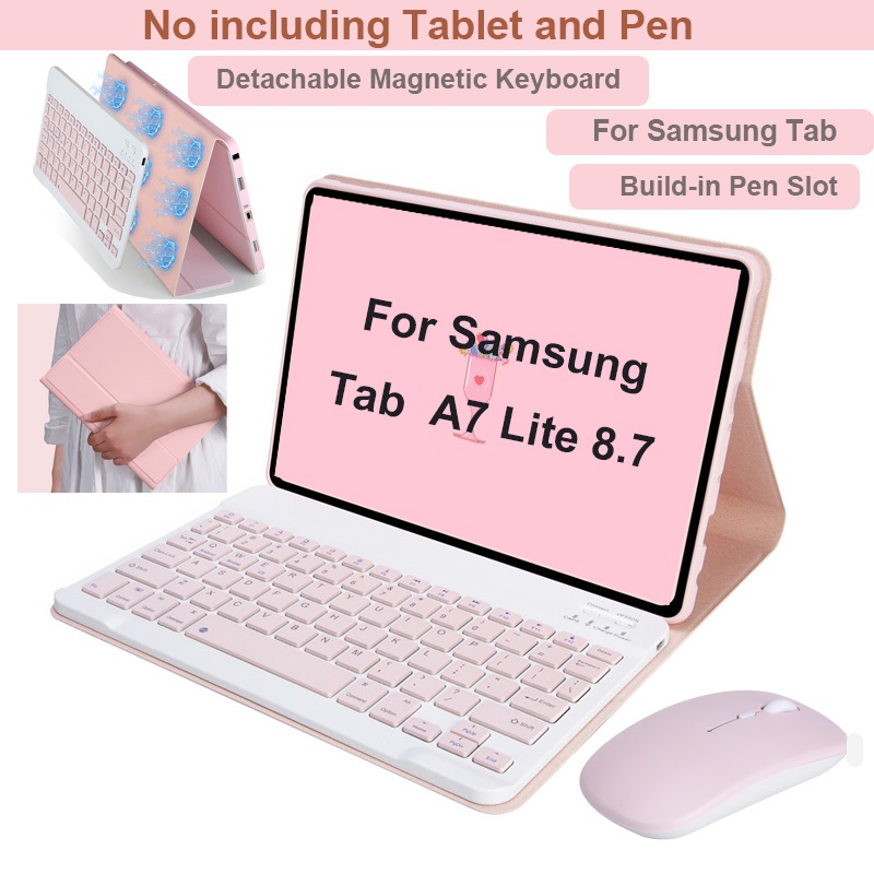Ốp Bàn Phím Cho Samsung Galaxy Tab A7 Lite 8.7 Inch 2021, Dành Cho A7 Lite SM-T220 / T225 / T227 Ốp 