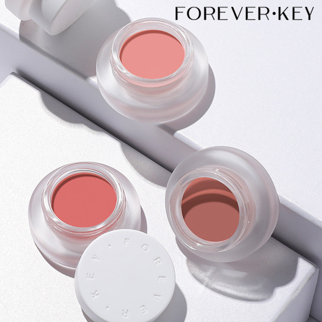 FOREVER · KEY Kem má hồng màu đào làm sáng tự nhiên Kết cấu khoai tây nghiền Hàn Quốc Blush