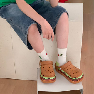 XIXITIAO Dép Nữ Dép Mùa Hè Dễ Thương Cao Đế Dày Giày Sandal Đi Biển Thường Ngày