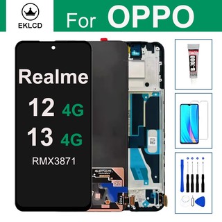 6.67 Màn Hình LCD Cho OPPO Realme 12 13 12 + Plus 4G 5G RMX3871 Bộ Số Hóa Màn Hình Cảm Ứng RMX3867 Thay Thế