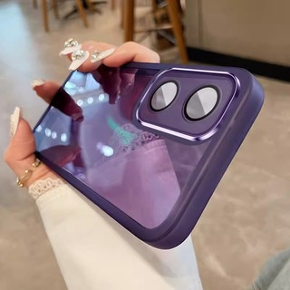 Ốp Điện Thoại Tròn Dễ Thương Trong Suốt Cho OPPO A18 A38 A58 A78 4G A98 5G A17 Vỏ Silicon Mềm Chống Sốc