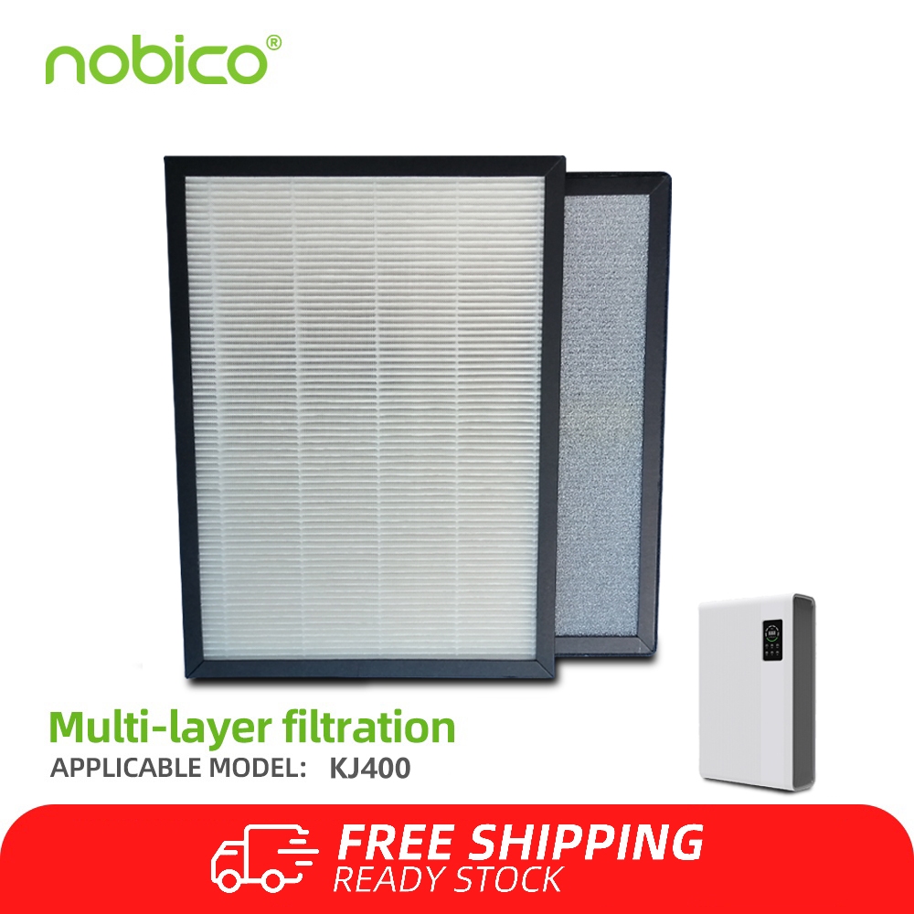 Bộ lọc thay thế máy lọc không khí HEPA Nobico KJ400 H13 - Tương thích với máy lọc không khí gắn trên