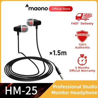  Tai nghe nhét tai MAONO MH-28 Dây không bị rối Tai nghe có dây trong tai có âm trầm Giắc cắm tai nghe 3,5 mm cho điện thoại Máy nghe Mp3 Máy tính bảng Micro 