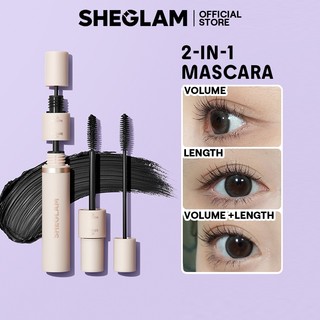 Mascara 2 trong 1 SHEGLAM Lash Besties