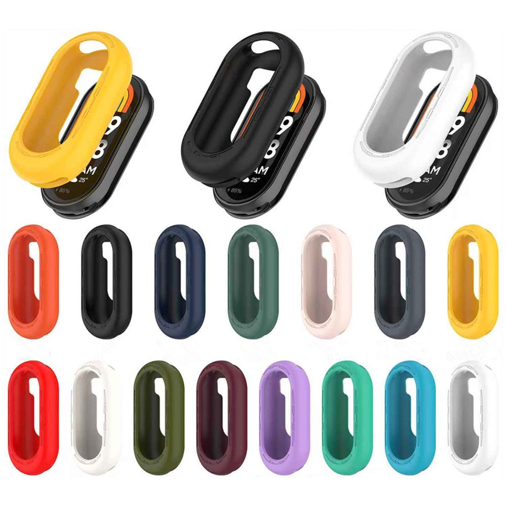 Ốp Lưng Silicon Cho Xiaomi Mi Band 10 9 8 Ốp Lưng Bảo Vệ