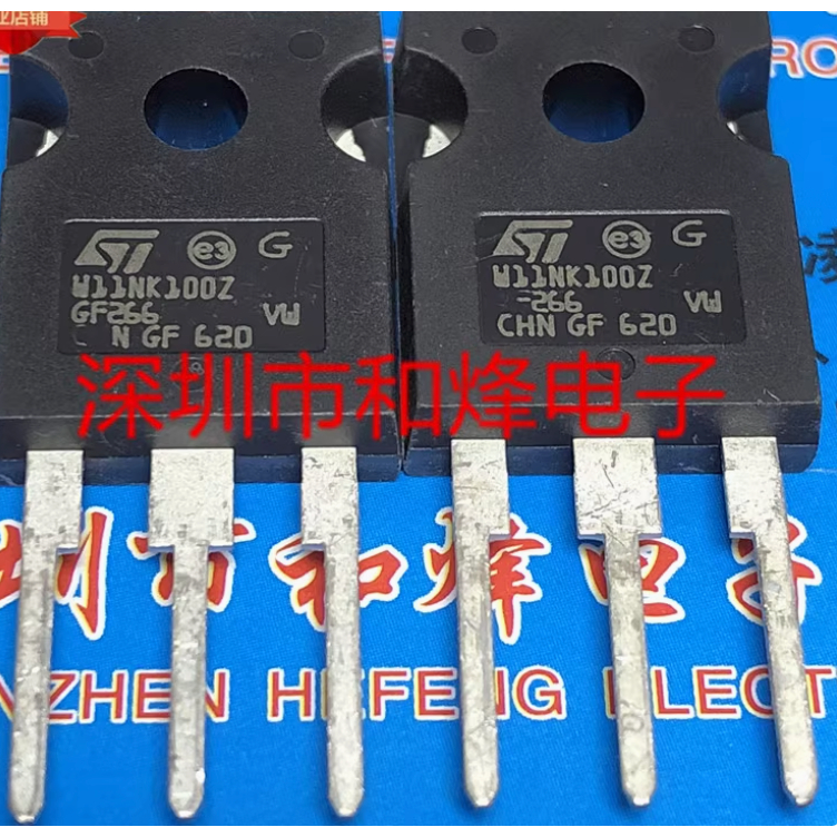 Kho W11NK100Z STW11NK100Z còn hàng TO-247 1000V 8.5A
