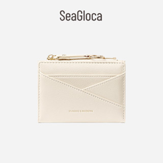 SeaGloca Mới Ngắn Tinh Tế Ví Nhiều Thẻ Ví Đựng Tiền Xu Đơn Giản Cho Nữ
