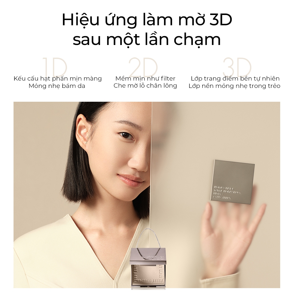Phấn Phủ FunnyElves 3.5g/7g Kiềm Dầu Lâu Dài, Lớp Nền Bền Màu
