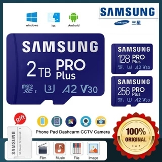 SAMSUNG PRO Plus Micro SD2TB 1TB Thẻ Micro SD / TF 256gb 128gb Flash Micro Card 512GB U3 4K Thẻ TF N