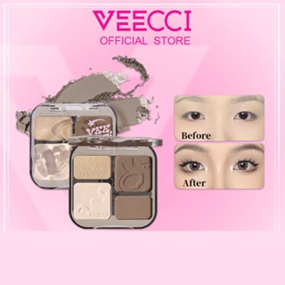VEECCI Bảng Phấn Bắt Sáng Và Tạo Khối Tự Nhiên Lâu Trôi Chống Nước -8g kem makeup thái lan chính hãng dưỡng da cao cấp hàng chính dễ mang theo contour