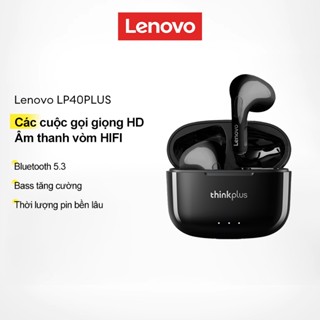 Tai Nghe Không Dây Bluetooth Lenovo LP40 Pro LP40 Plus Giảm Tiếng ồn âm Thanh Nổi HD
