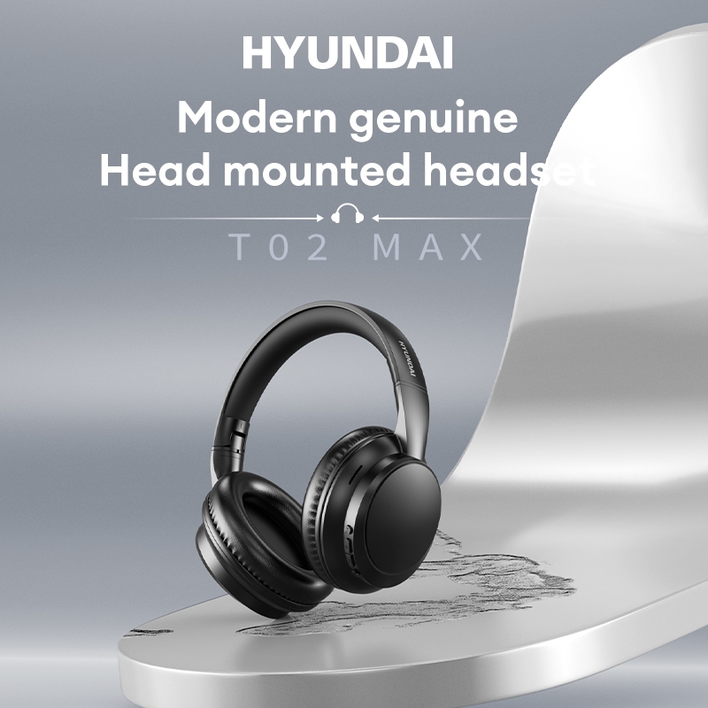 Tai Nghe Bluetooth Hyundai HY-T02 MAX Chất lượng âm thanh HIFI Giảm tiếng ồn Cảm ứng thông minh Cuộc gọi HD Bluetooth 5.4 | BigBuy360 - bigbuy360.vn