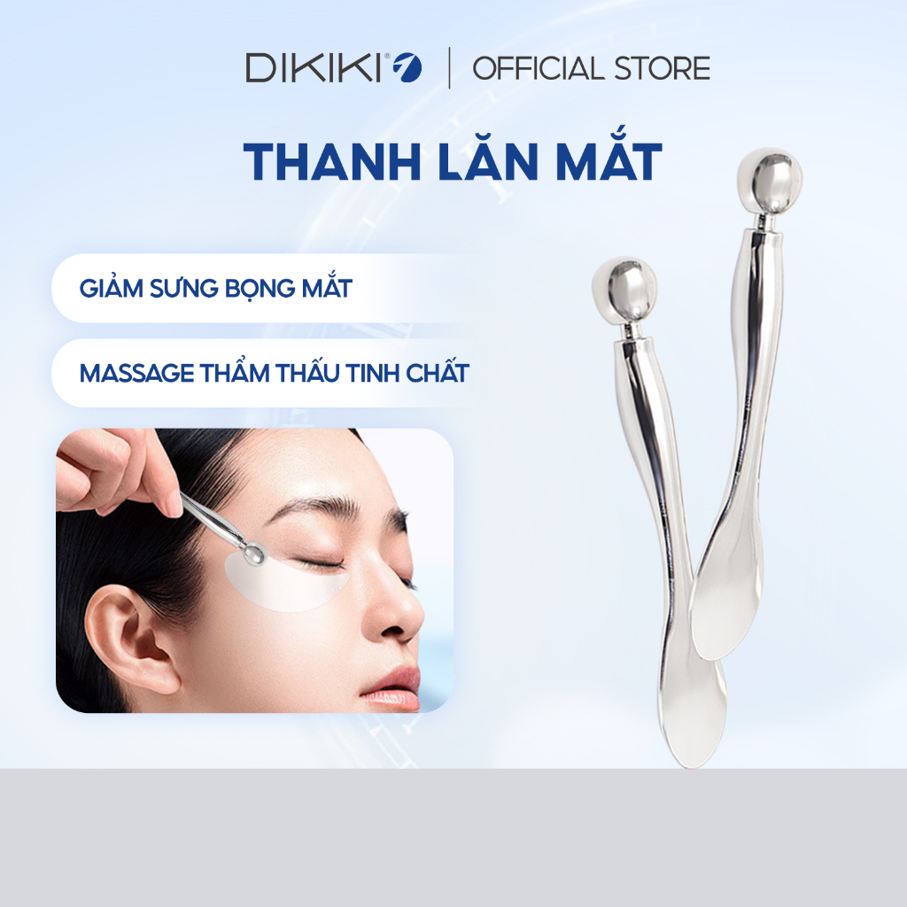 [DIKIKI] Thanh Lăn Mắt Chuyên Dụng Làm Mờ Quầng Thâm Giảm Bọng Mắt Thư Giãn Tức Thì