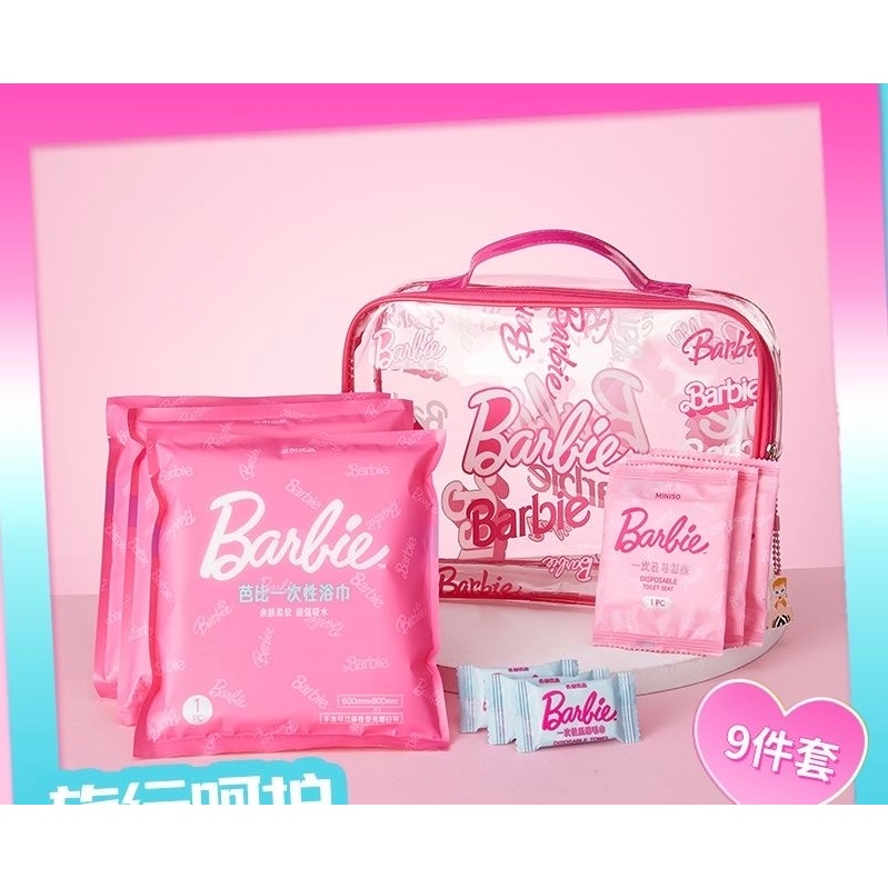 Bộ du lịch dòng MINISO X Barbie Sunshine