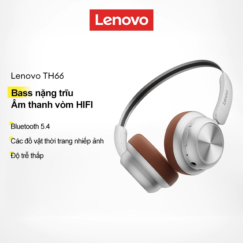 Tai nghe Bluetooth Lenovo TH66 Khử tiếng ồn thông minh Chất lượng âm thanh HIFI Chất lượng âm thanh HD Độ trễ thấp Tuổi thọ pin dài | BigBuy360 - bigbuy360.vn