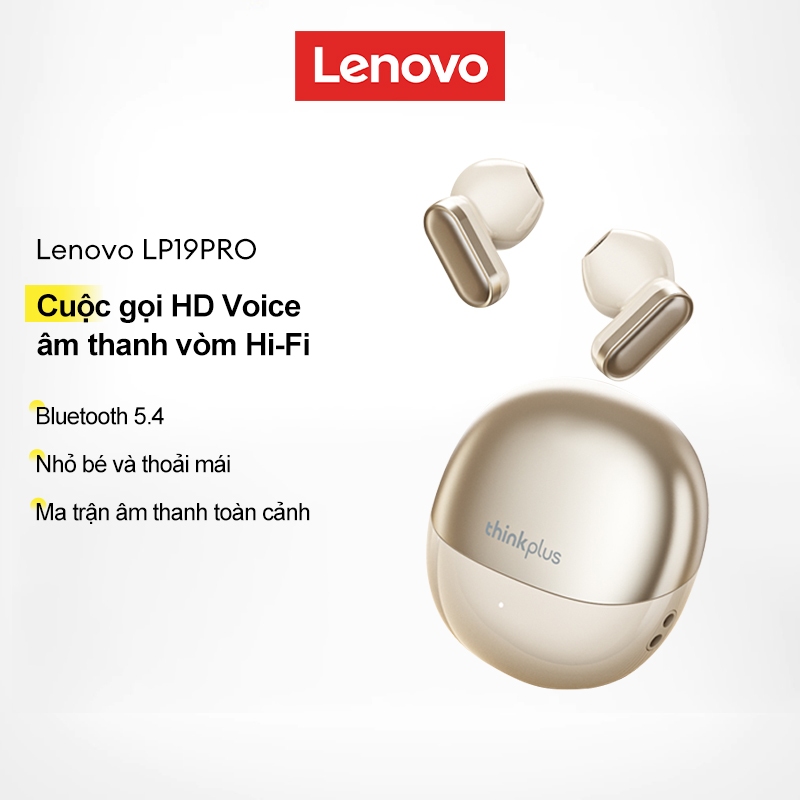 Tai nghe Bluetooth Lenovo LP19 PRO HIFI Chất lượng âm thanh Thể thao chống nước Pin dung lượng lớn | BigBuy360 - bigbuy360.vn