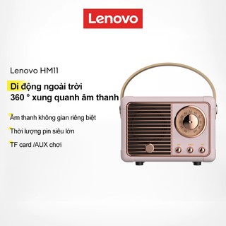  Loa Bluetooth Không Dây Lenovo HM11 Tần Số  Phong Cách retro Chất Lượng Cao MINI 3W 