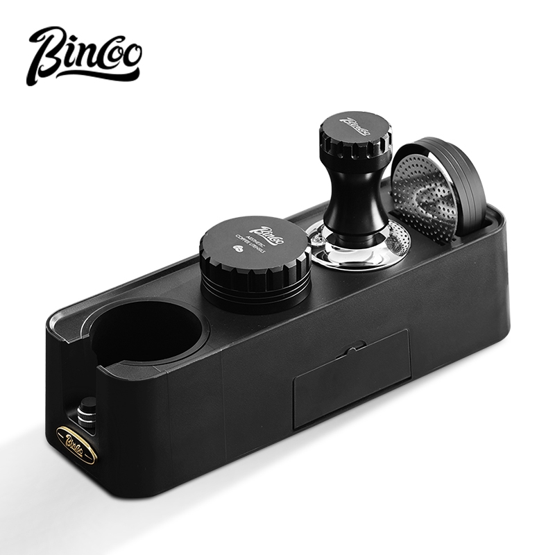 BINCOO Coffee Press Base Set Espresso Handle Filling Base Vải Powder Dispenser Press Powder Hammer C