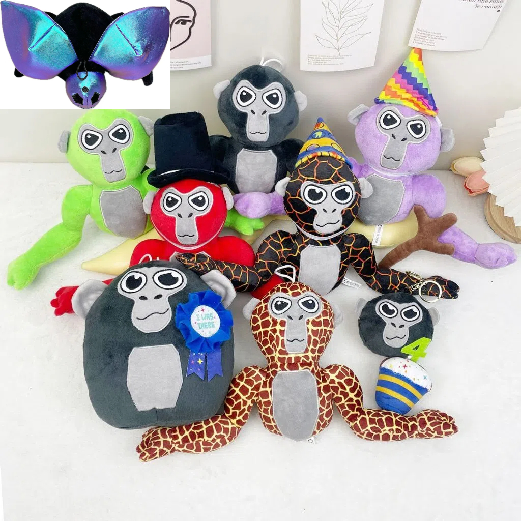 Gorilla Tag Monkey Doug Đồ chơi sang trọng búp bê Bug Quà tặng phổ biến cho trẻ em