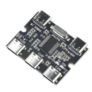 Bộ chia nguồn Pcbfun Bộ phân phối điện cho Raspberry Pi 4 Usb Mô-đun một trong hai / hai trong ba Type-c