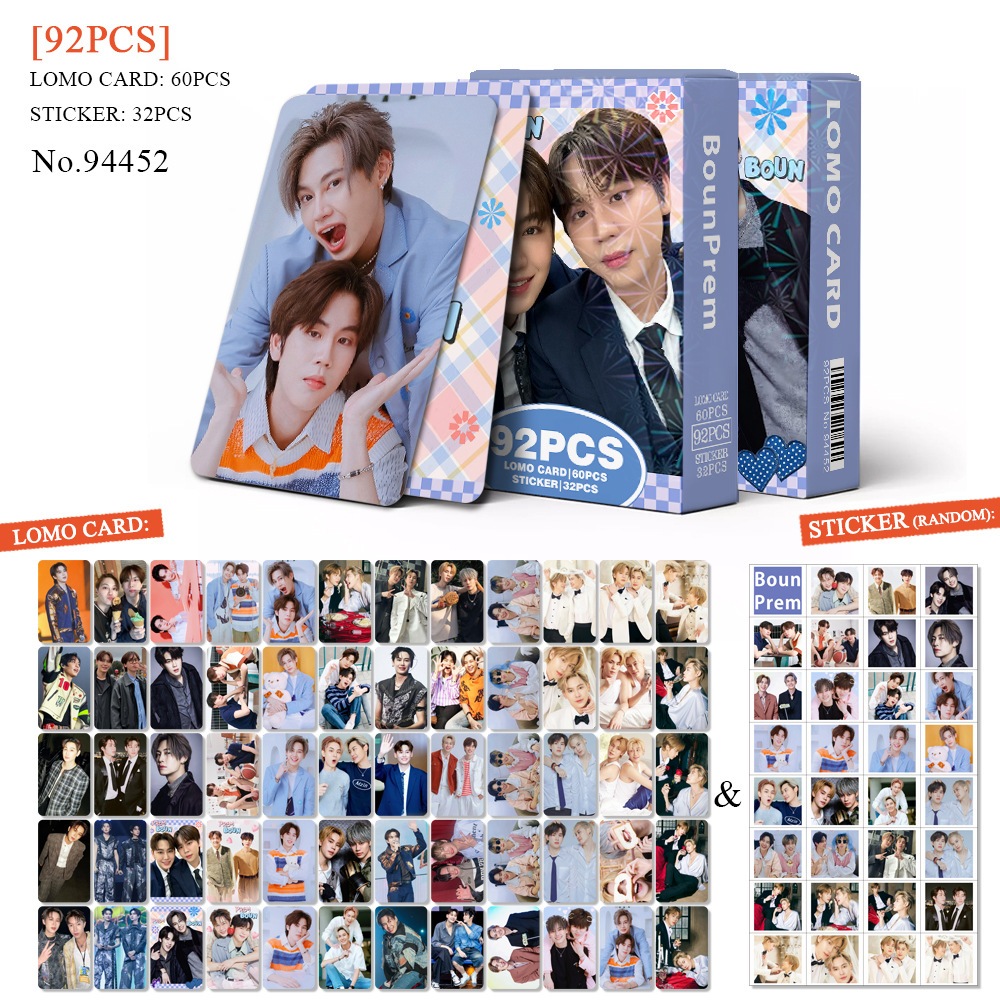 92-124 Chiếc Ngôi Sao Thái GMMTV ATLAS ENGLOT Lomo Thẻ Pondphuwin LINGORM Gemini Thứ Tư JoJo Dunk Wi