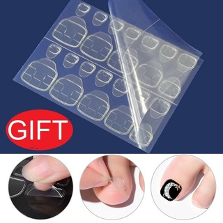 Set 24 Móng Chân Giả Kèm Keo Dán