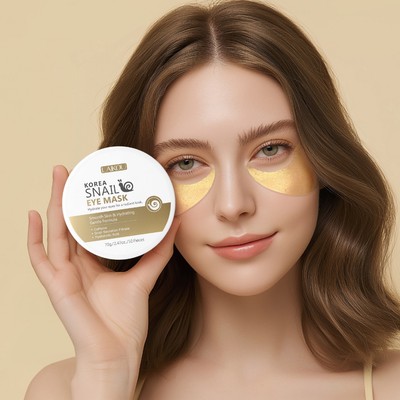 Hộp 50 miếng mặt nạ mắt LAIKOU chiết xuất từ ốc sên loại bỏ quầng thâm 70g