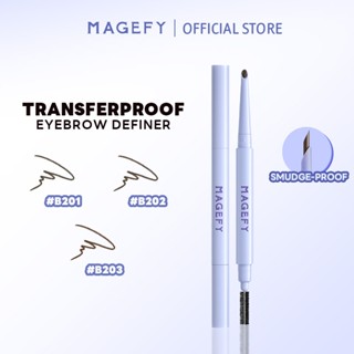 Chì kẻ mày MAGEFY Chống thấm nước và mồ hôi Màu sắc nhu hòa không bị lem hay dính