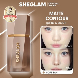 Kem Tạo Khối Dạng Lỏng SHEGLAM Liquid Contour Hiệu Ứng Lì, Lên Màu Chuẩn, Tự Nhiên, Lâu Trôi, Trang Điểm Định Hình Khuôn Mặt