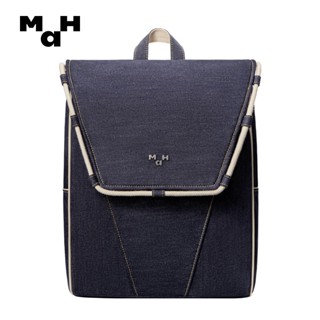  Ba lô máy tính xách tay nữ MAH Young Denim Túi đeo vai phong cách Hàn Quốc Dung tích lớn Túi đi học chống nước 