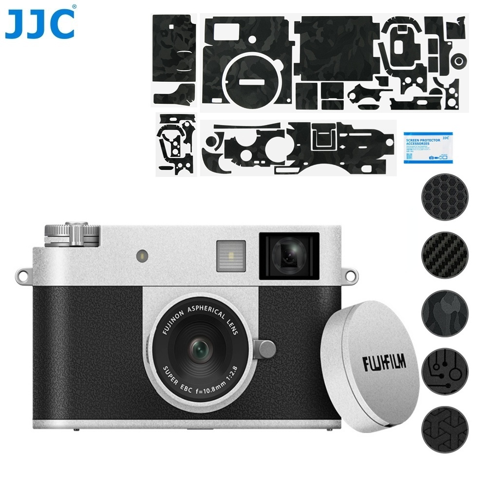 JJC Fujifilm X half Camera Miếng Dán Chống Trầy Máy ảnh Cho Fuji Fujifilm X half Xhalf X-HF1 Thân Da