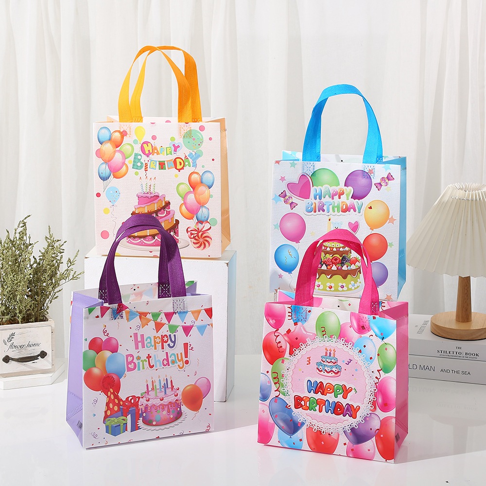 BIRTHDAY THEME Túi không dệt Túi sinh nhật N4416