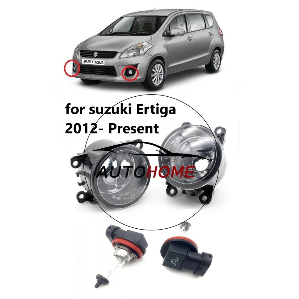 (có blub) Đèn sương mù đèn cản trước cho suzuki Ertiga 2012 2013 2014 2015 2016 2017 2018 2019 2020 