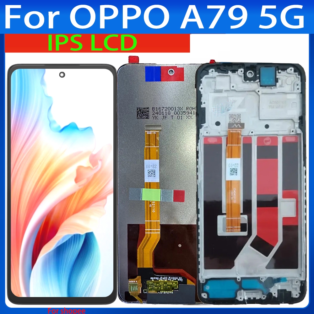 6,72 Inch Cho Oppo A79 5G Màn Hình LCD Cho Oppo A79 Màn Hình LCD Oppo A79 Màn Hình Cảm Ứng Bộ Số Hóa