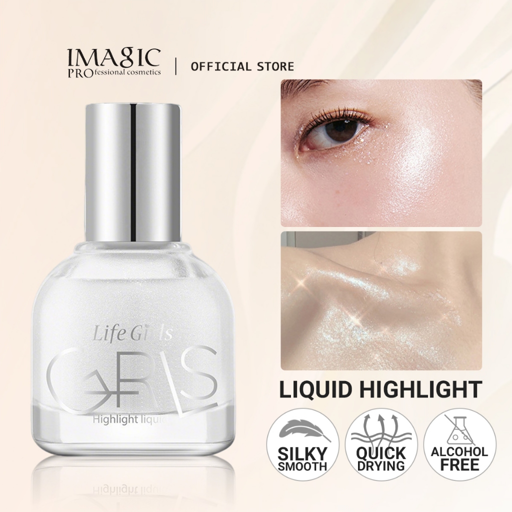 IMAGIC Diamond Starlight Highlight Liquid Pearlescent Brightens Eyes From Lower Eyes To Lower Eyes L
